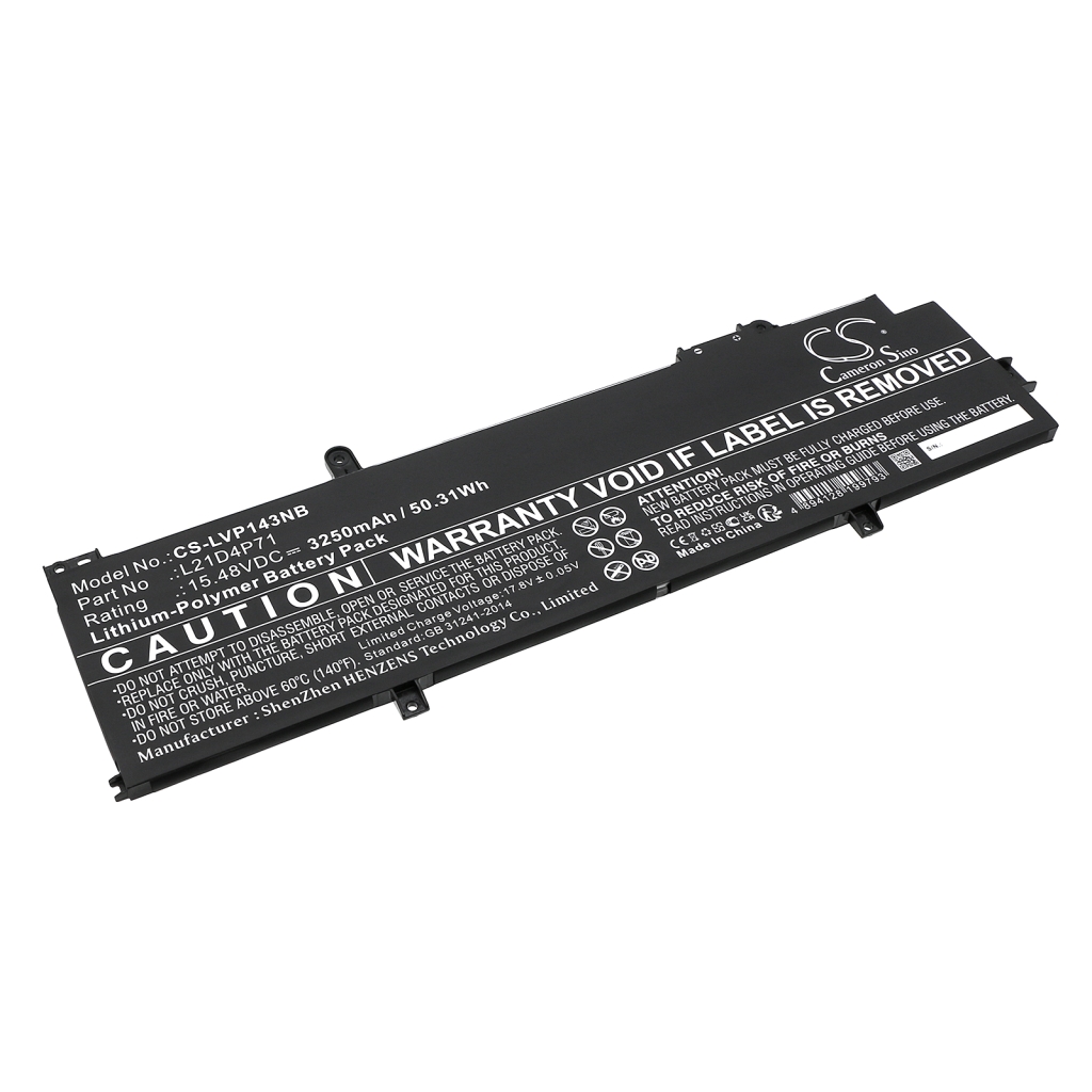 Batterier till bärbara datorer Lenovo CS-LVP143NB