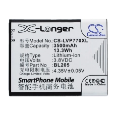 Kompatibel batteribyte för LENOVO BL205