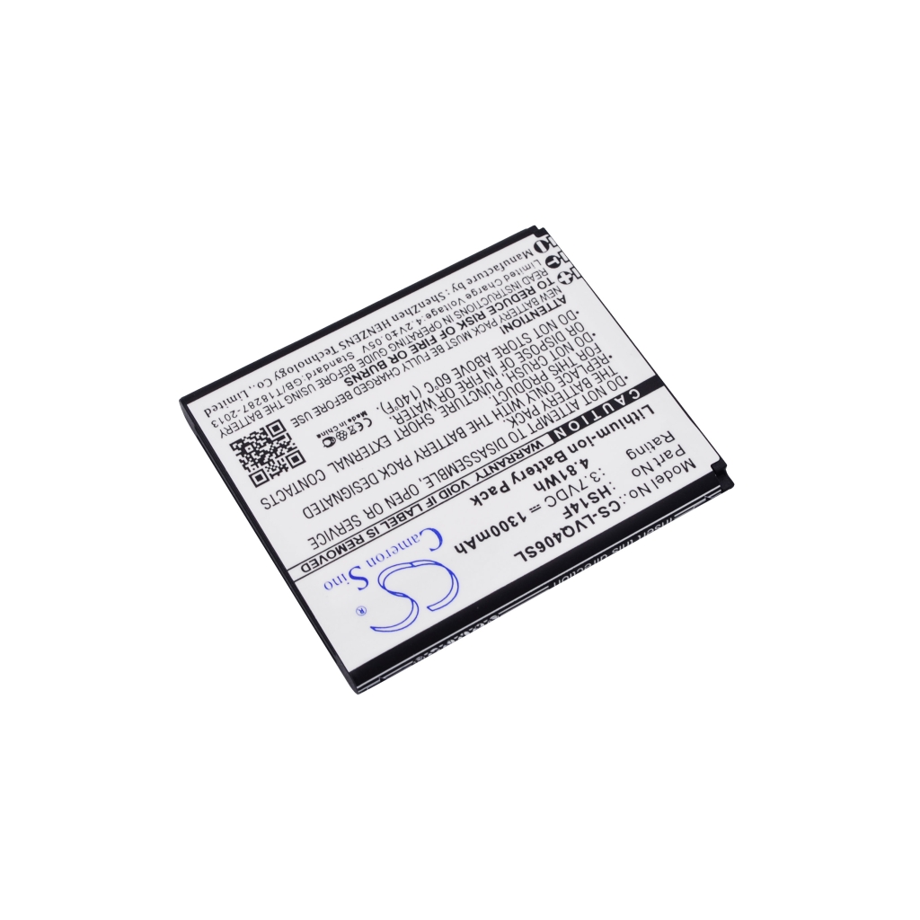 Batteri kompatibel med Lava CS-LVQ406SL