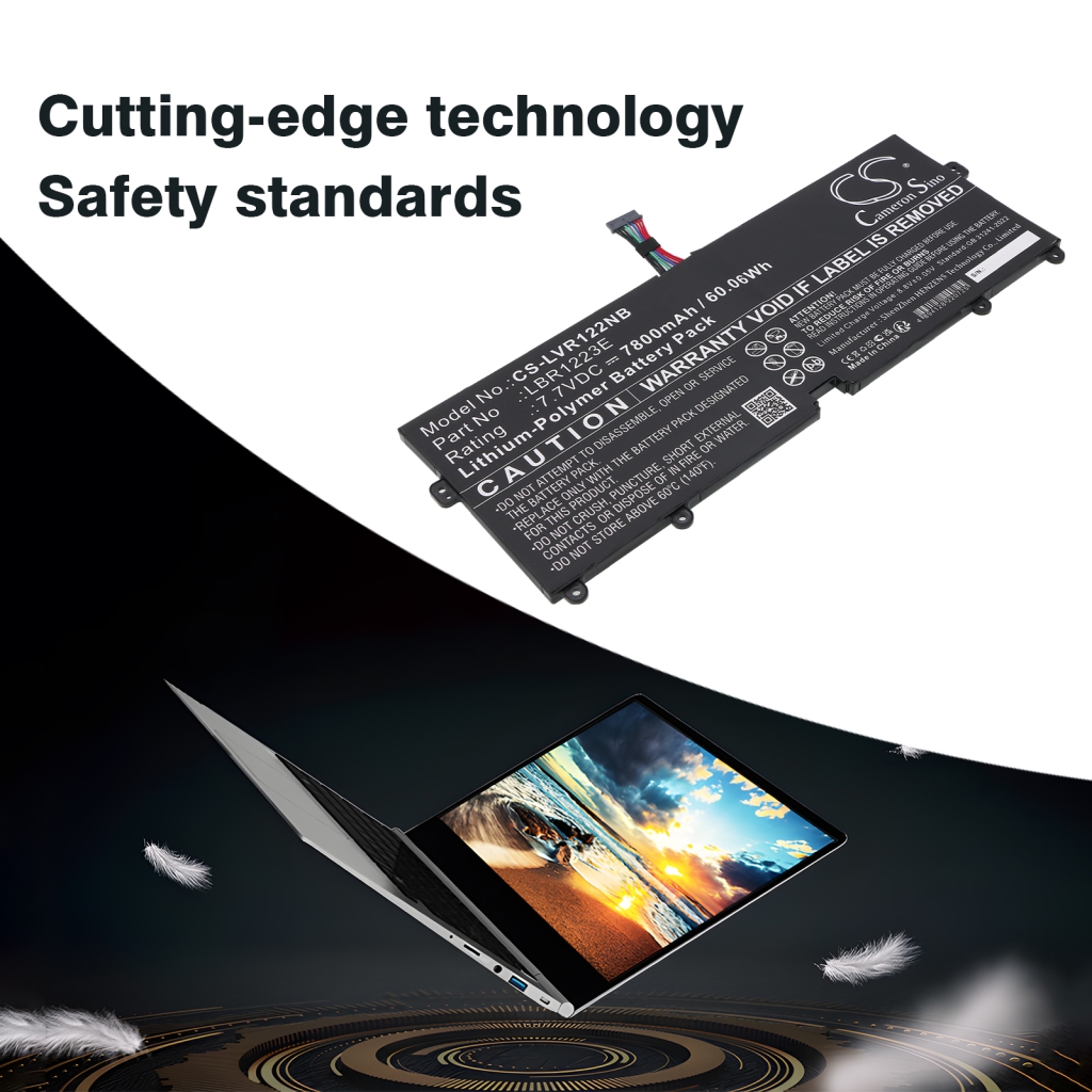 Compatible battery replacement for LG LBR1223E