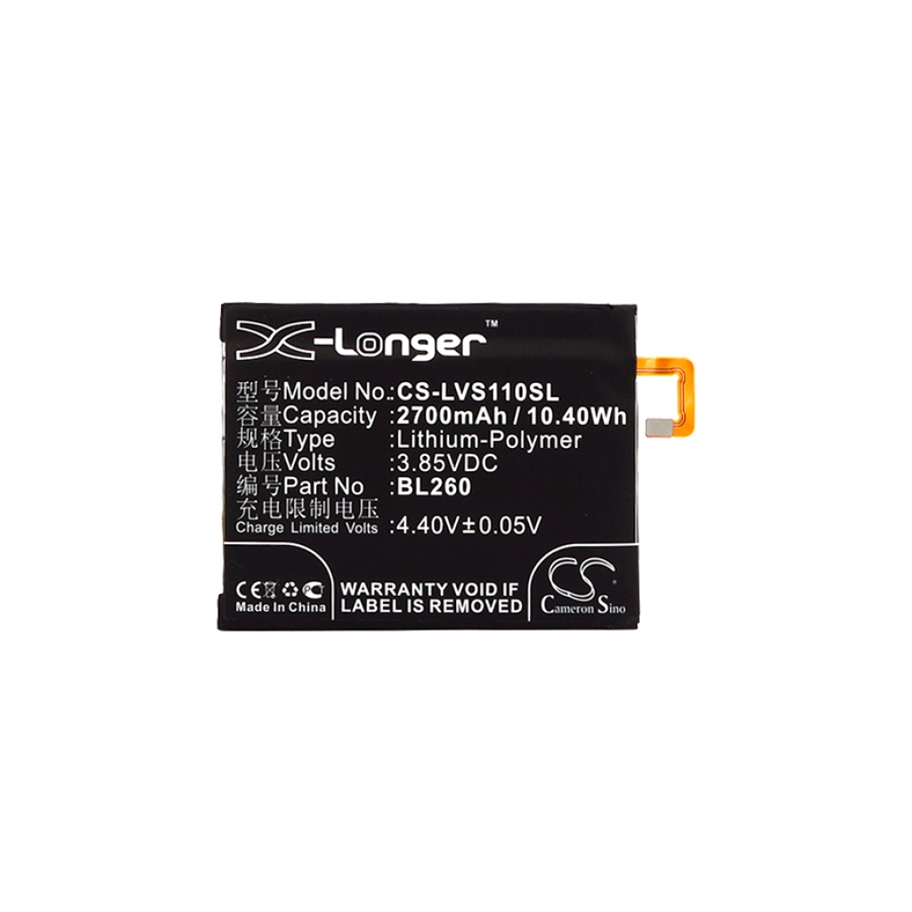 Batteri kompatibel med Lenovo CS-LVS110SL