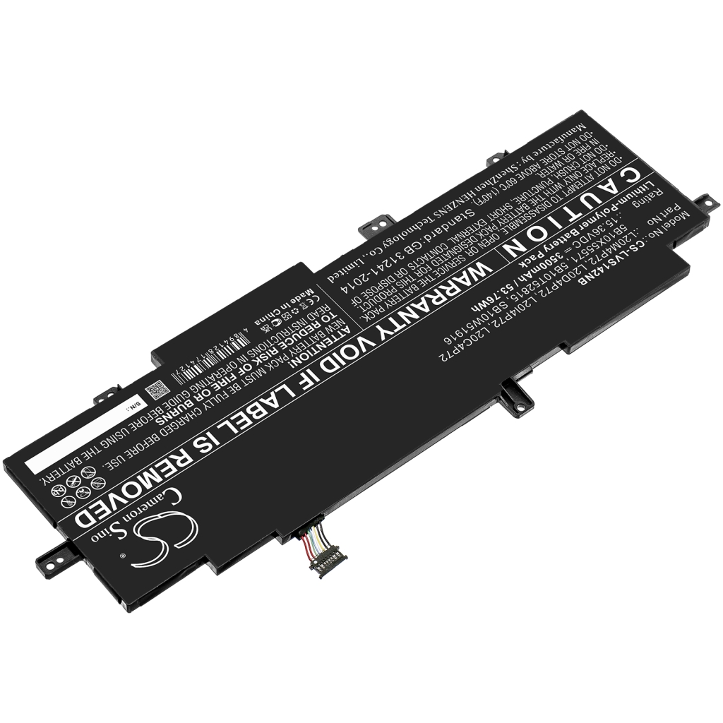 Batterier till bärbara datorer Lenovo CS-LVS142NB