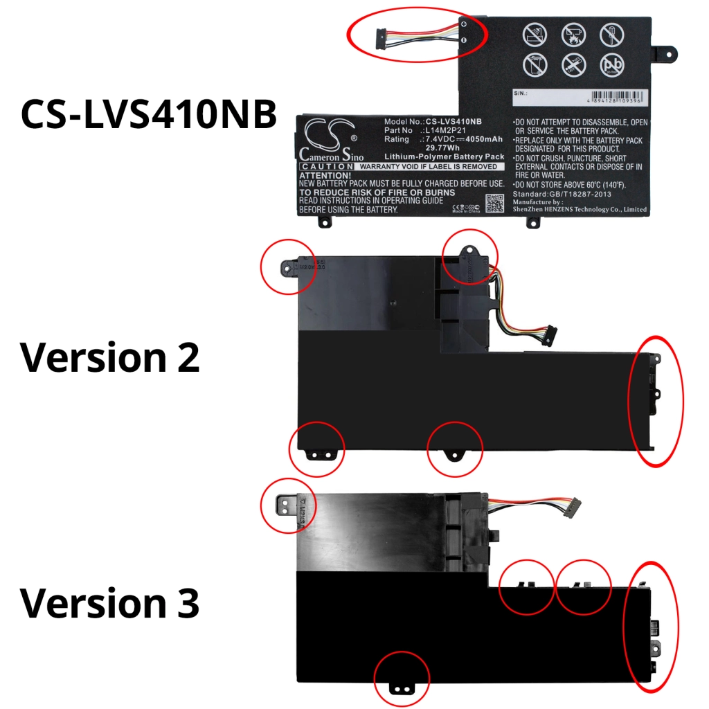 Battery Replaces 5B10W67232