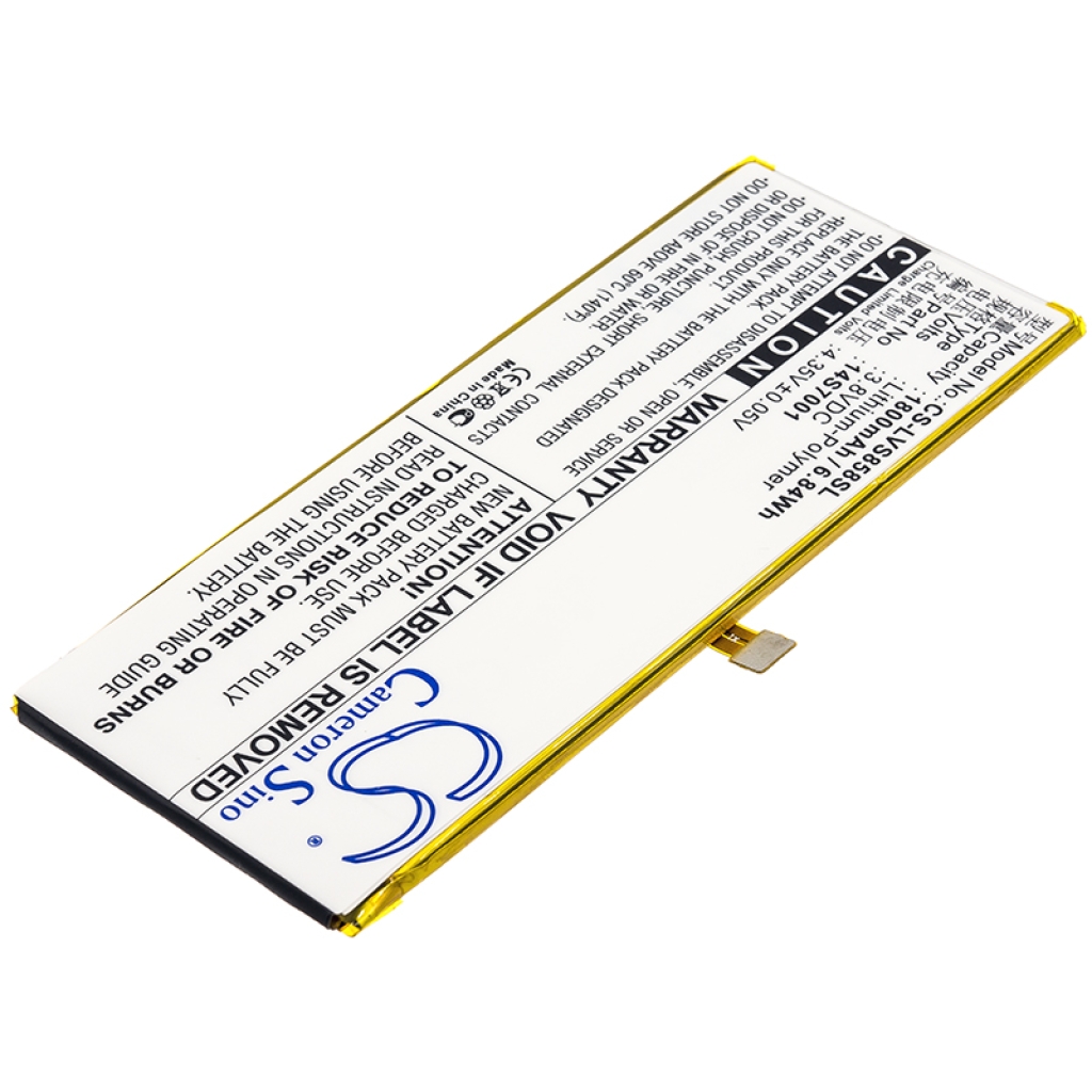 Batteri kompatibel med Lenovo CS-LVS858SL