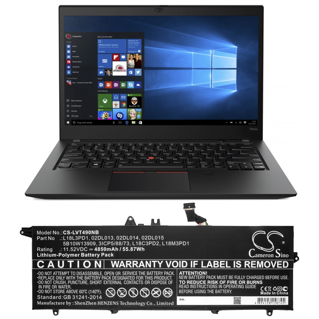 Battery Replaces SB10K97651