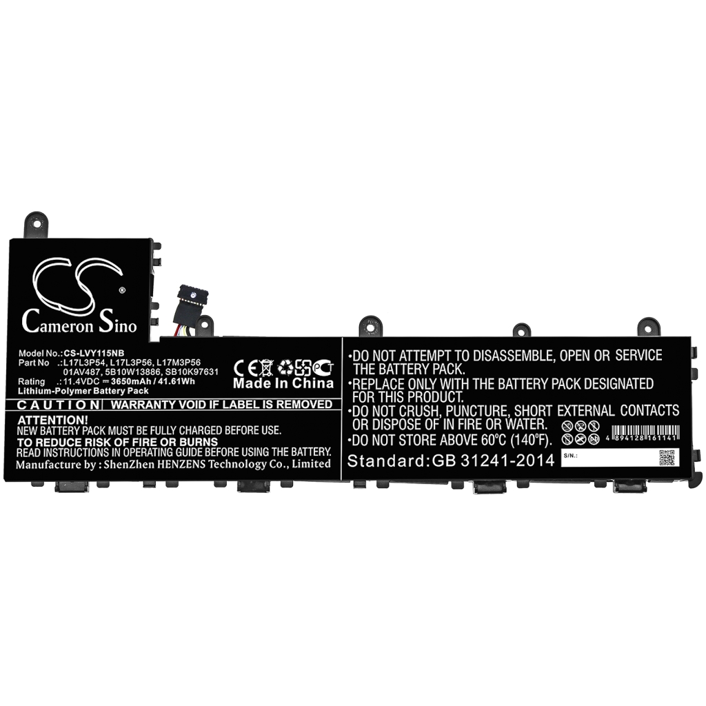 Battery Replaces 5B10W13886