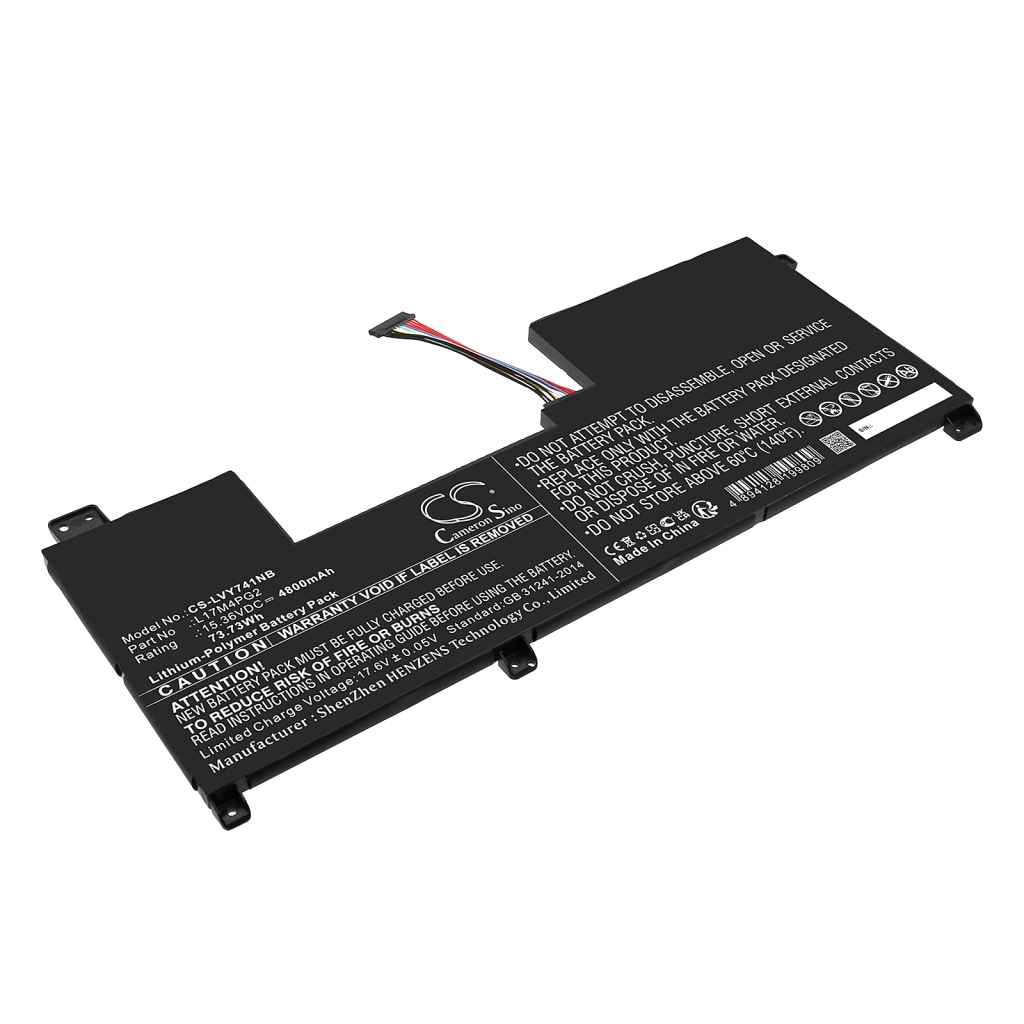 Batterier till bärbara datorer Lenovo CS-LVY741NB