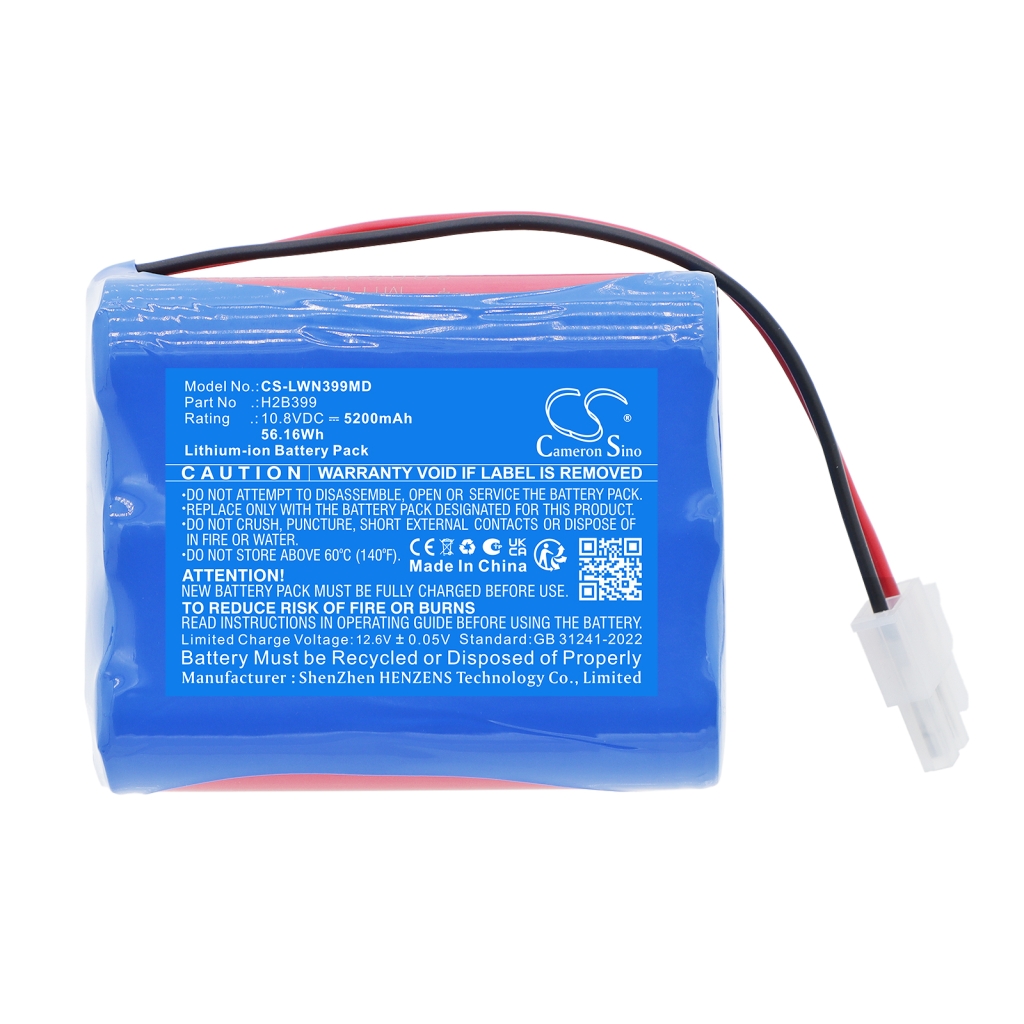 Batteri kompatibel med Lowenstein CS-LWN399MD