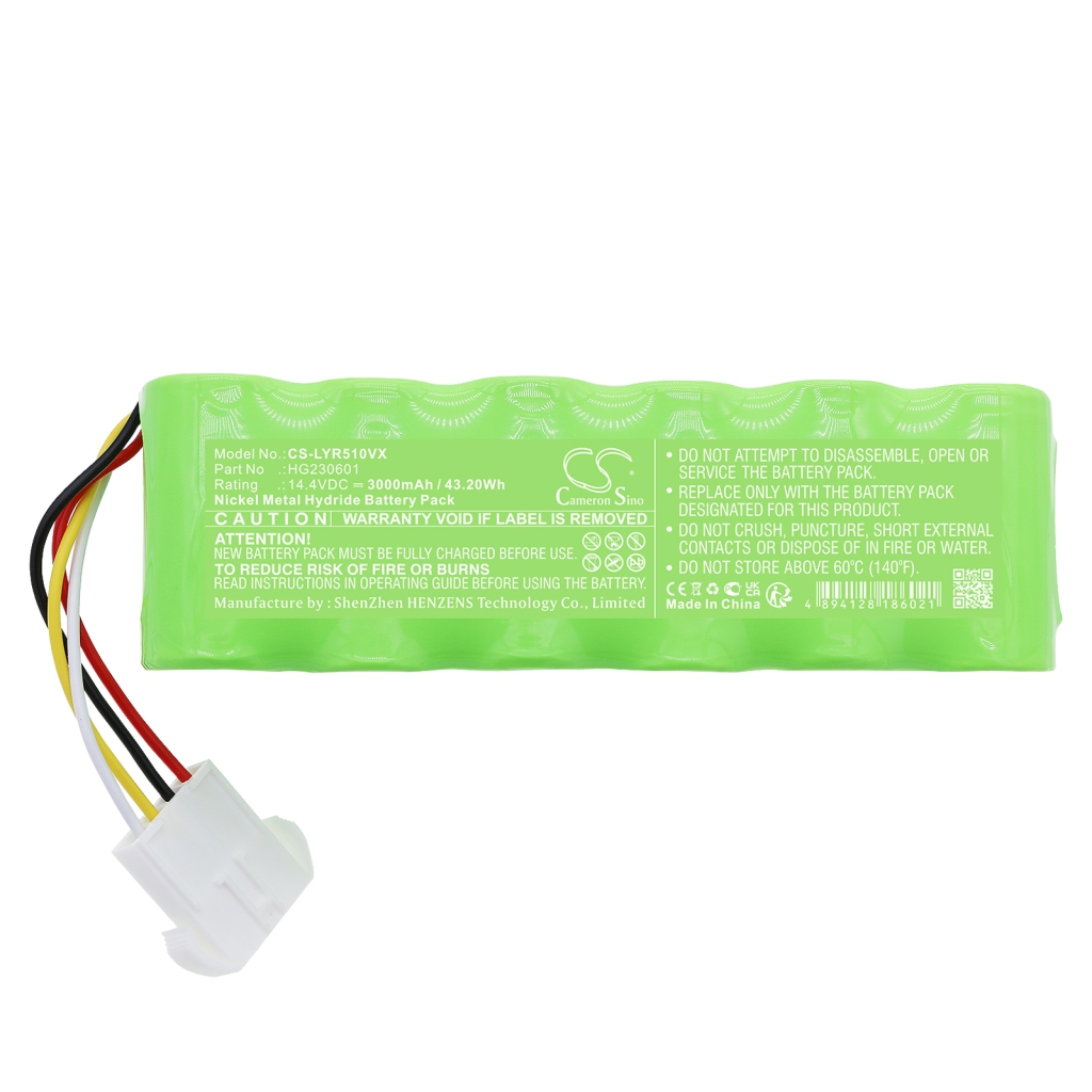 Batterier till dammsugare Lexy CS-LYR510VX
