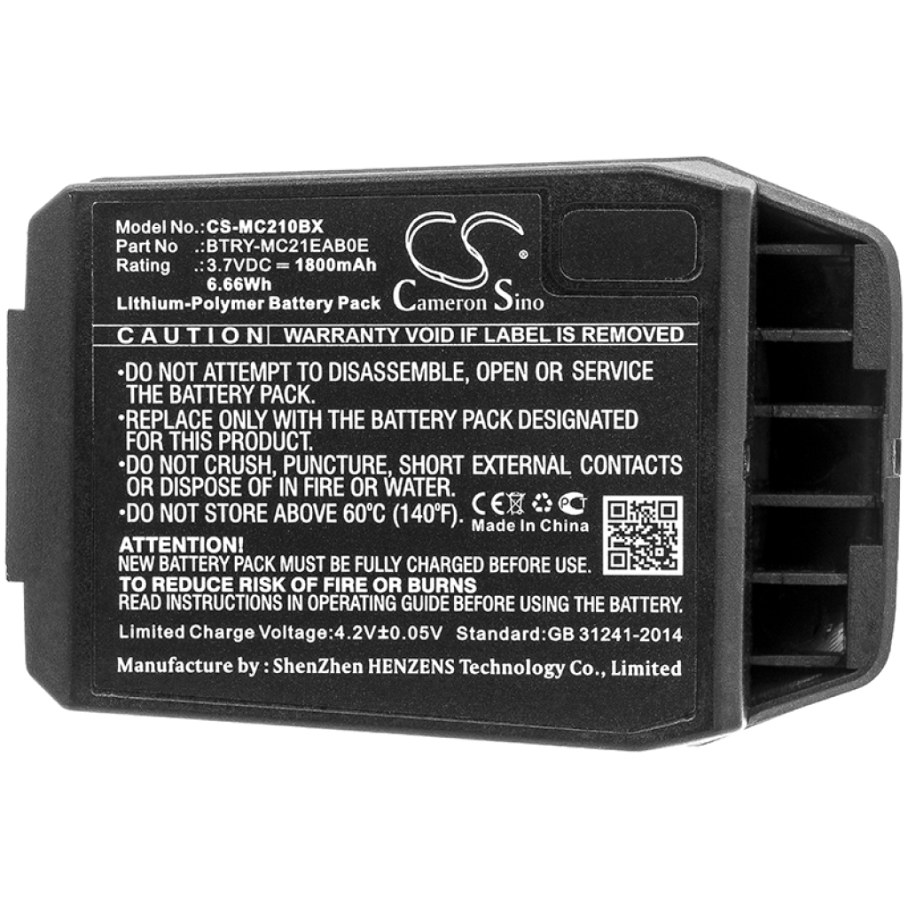 Battery Replaces BTRY-MC21EAB0E