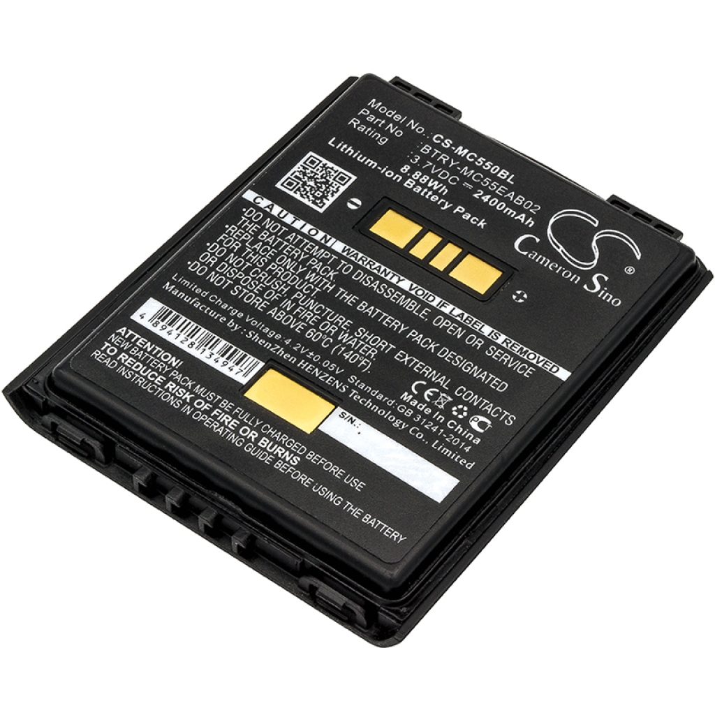Batterier för skanner Symbol CS-MC550BL