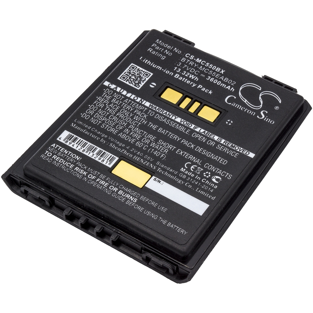 Batterier för skanner Symbol CS-MC550BX