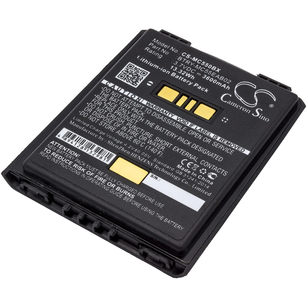 Batterier för skanner Symbol CS-MC550BX