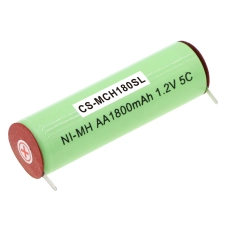 Kompatibel batteribyte för Braun 180AAH