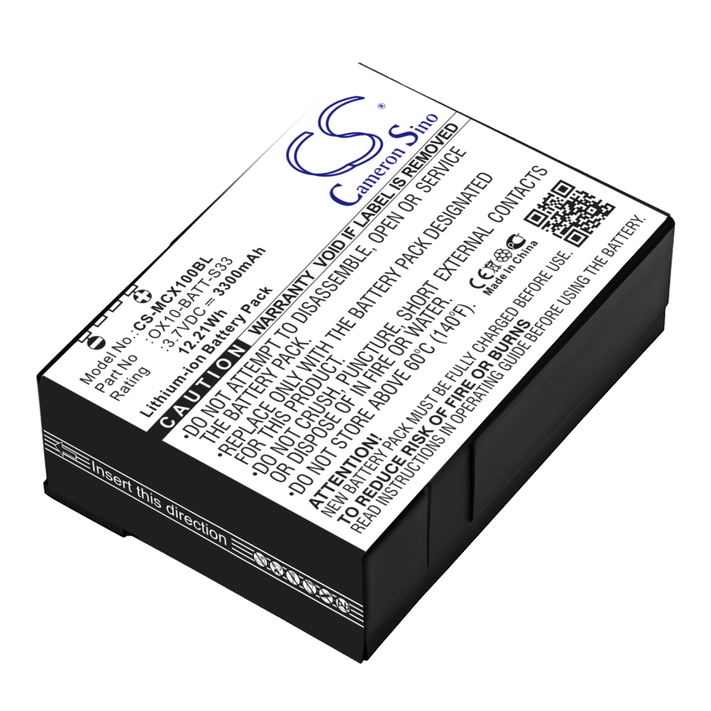Batterier för skanner M3 Mobile CS-MCX100BL