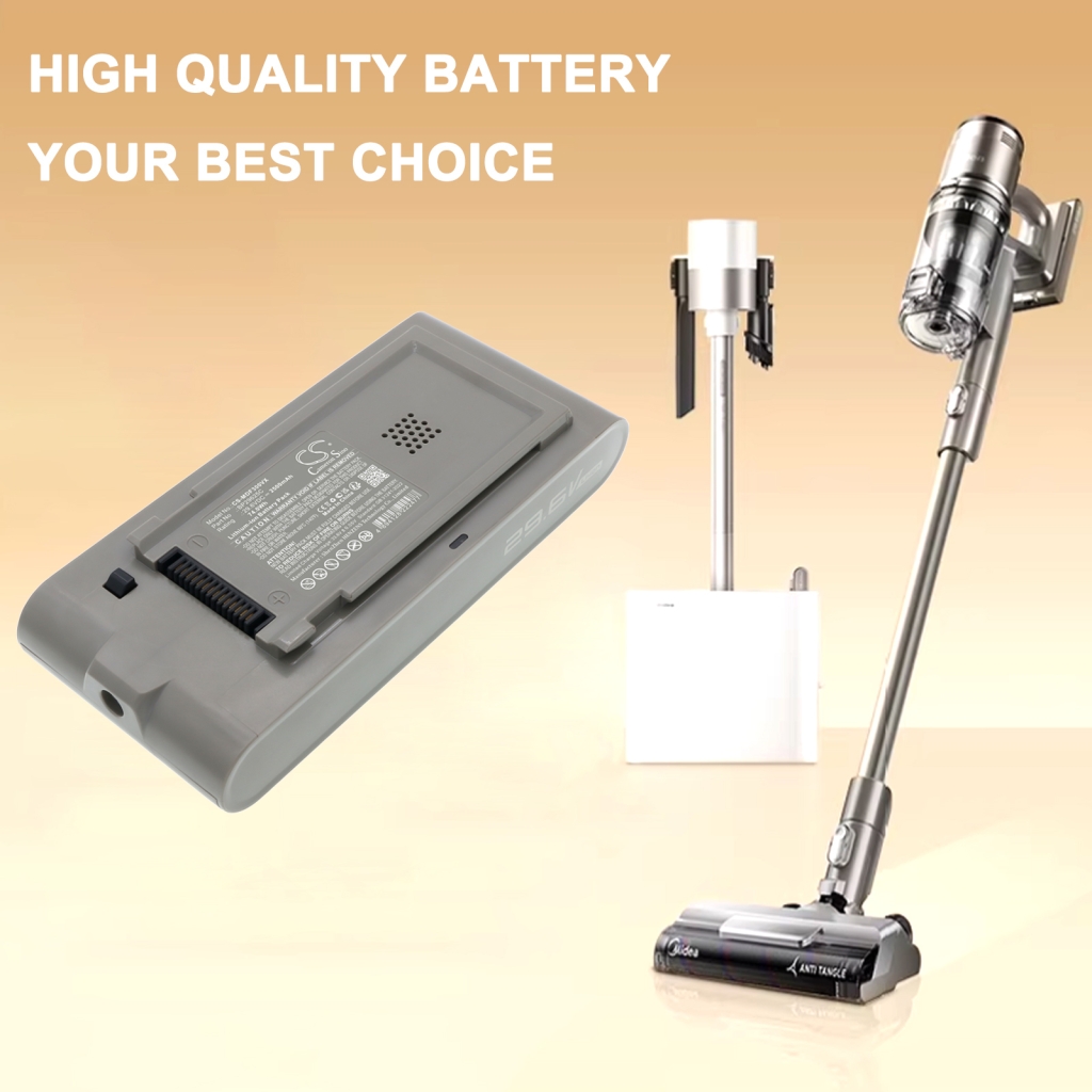 Batterier till dammsugare Midea CS-MDF300VX