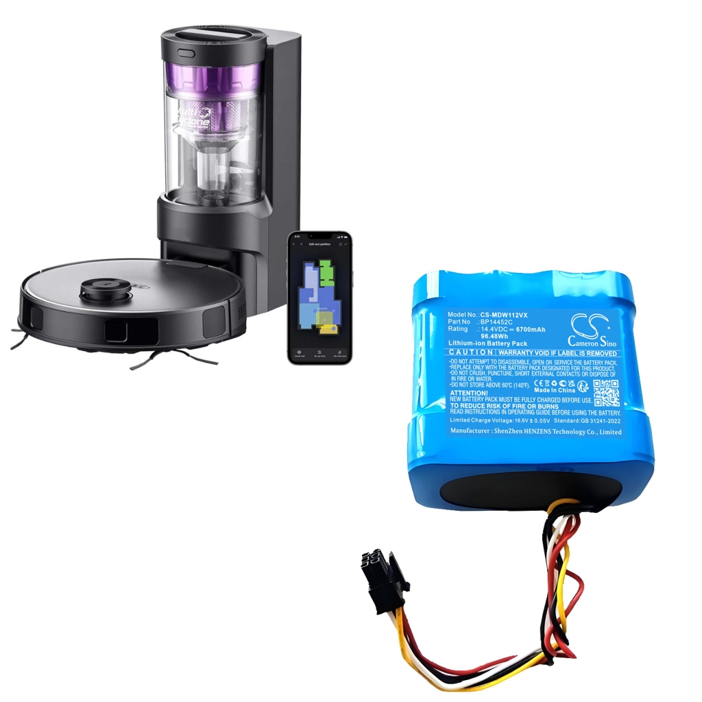 Battery Replaces BP14452G