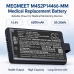 Batterier kompatibel med MEGMEET M4S2P14466-MM M4S2P14466-MM CS-MET144MD