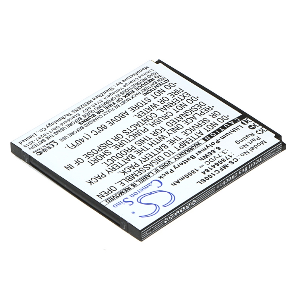 Battery compatible with Mobiwire
