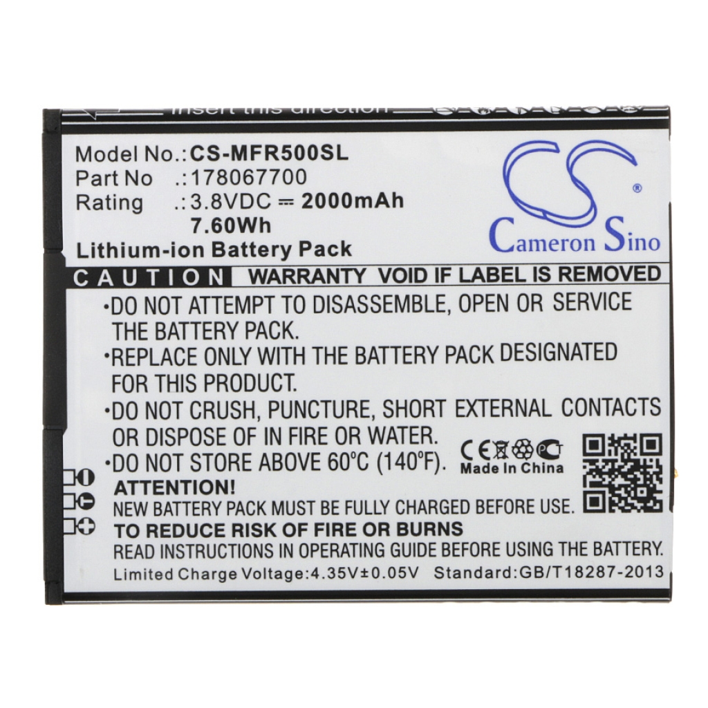 Battery Replaces TH305L-XDFBH0000176