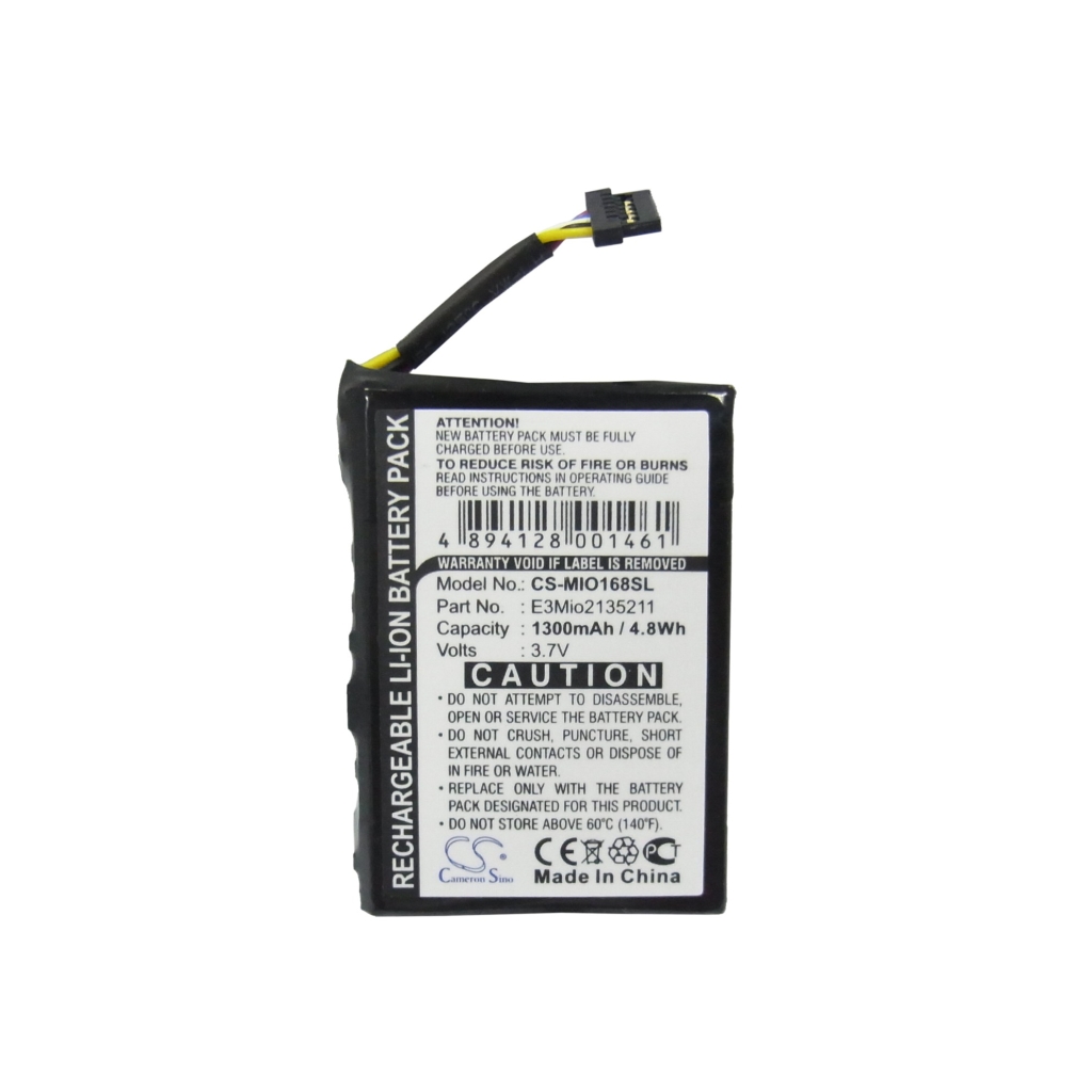 Compatible battery replacement for Pharos E3MIO2135211