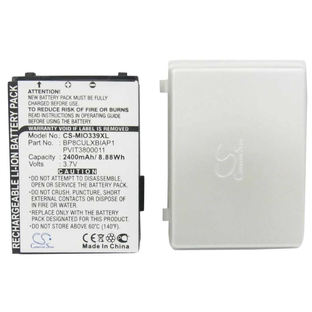 Batterier för surfplattor Mitac Mio 339BT