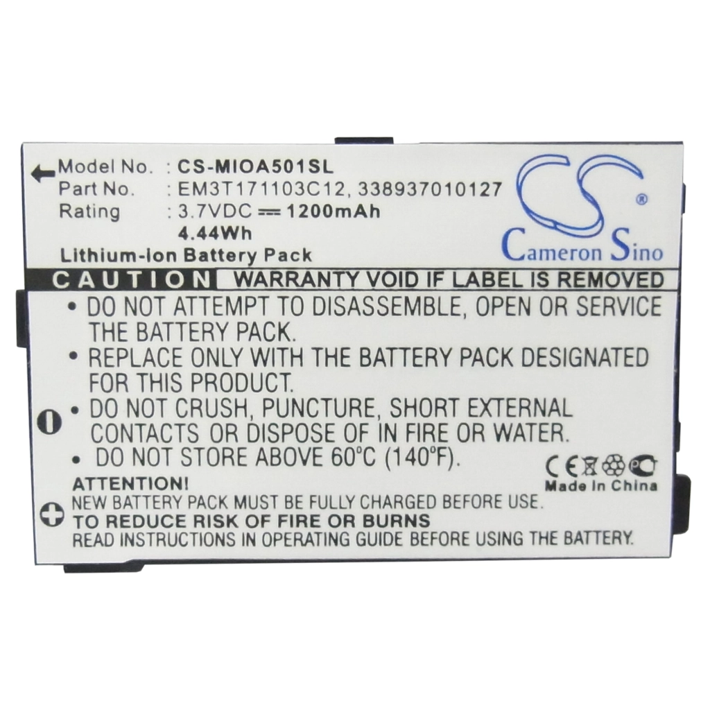 Batterier Ersätter EM3T171103C12