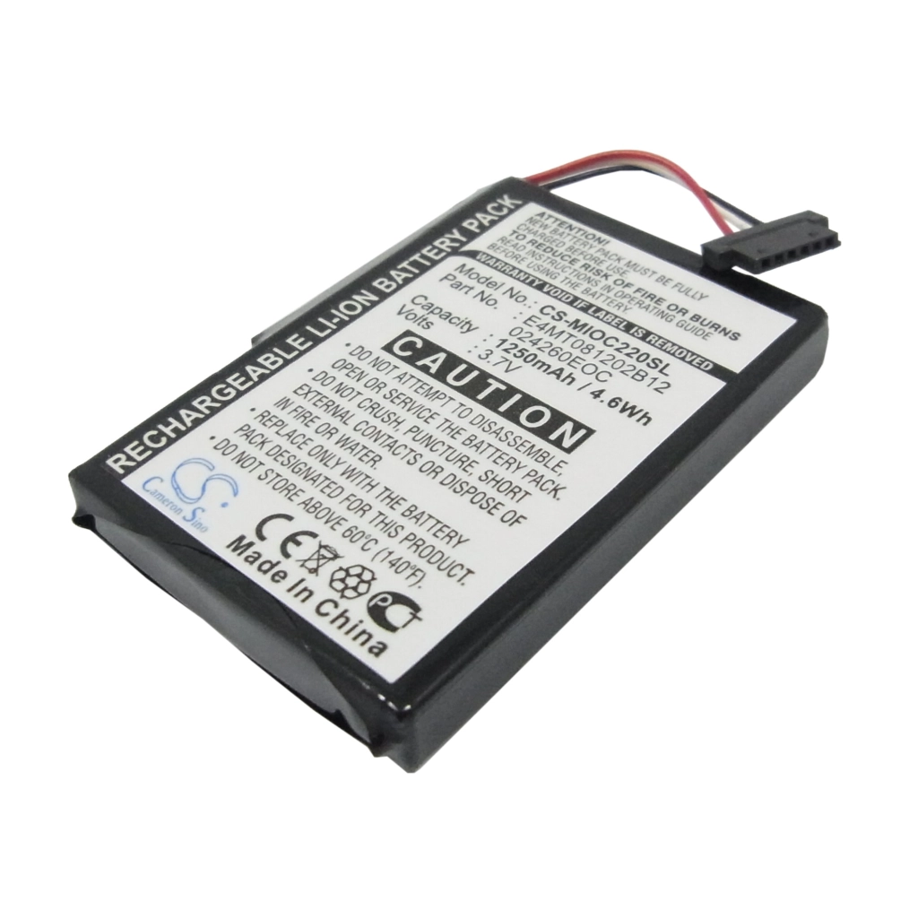 Batterier för navigering (GPS) Medion MD95243