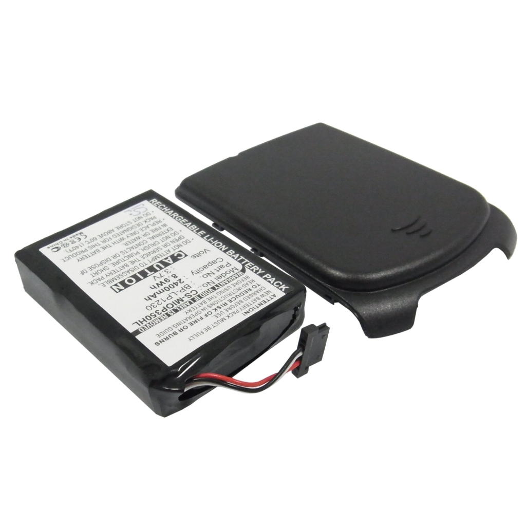 Batteri kompatibel med Mitac CS-MIOP350HL