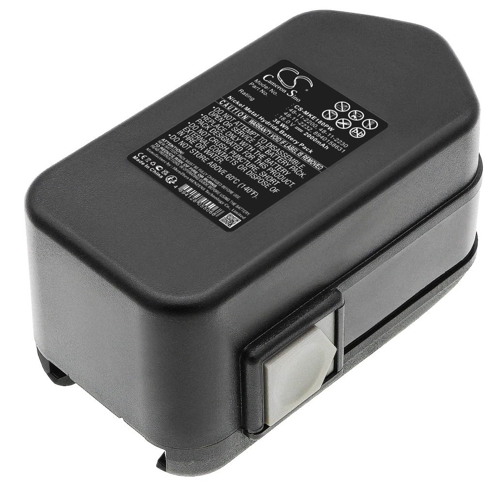 Batterier Ersätter MXS 18