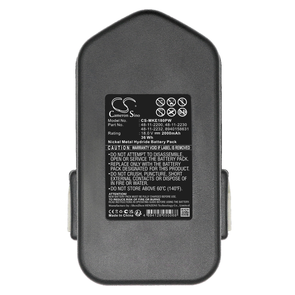 Batterier Ersätter MXS 18