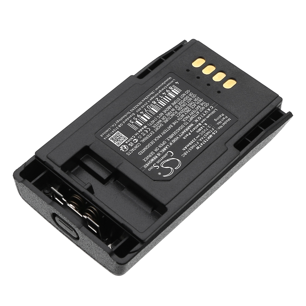 Batterier till radioapparater Motorola CS-MKT574TW