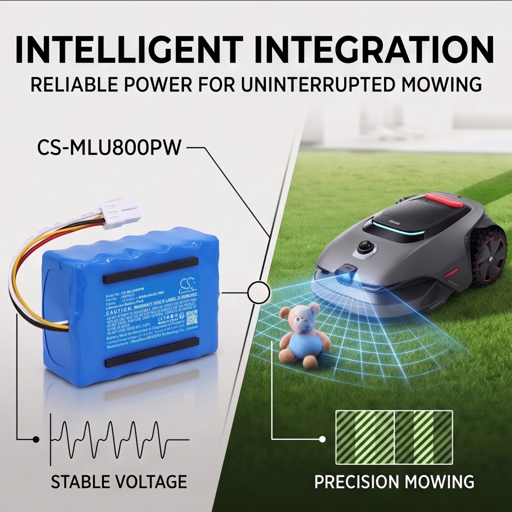 Batteri kompatibel med Mova CS-MLU800PW