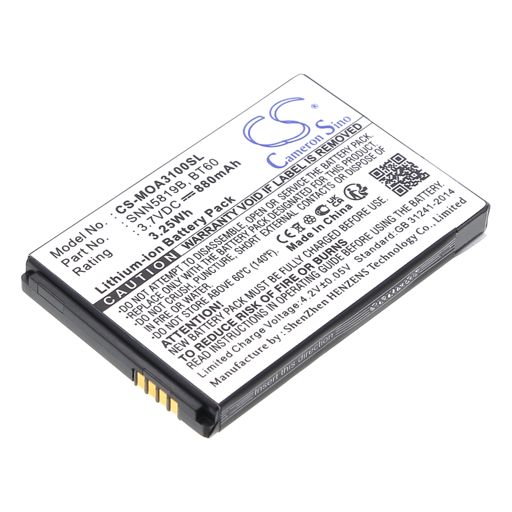 Battery Replaces SNN5819