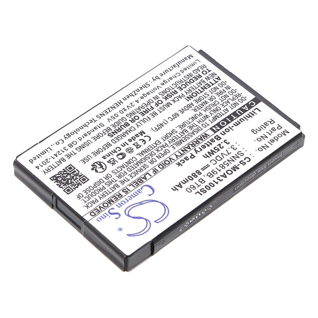 Battery Replaces SNN5819