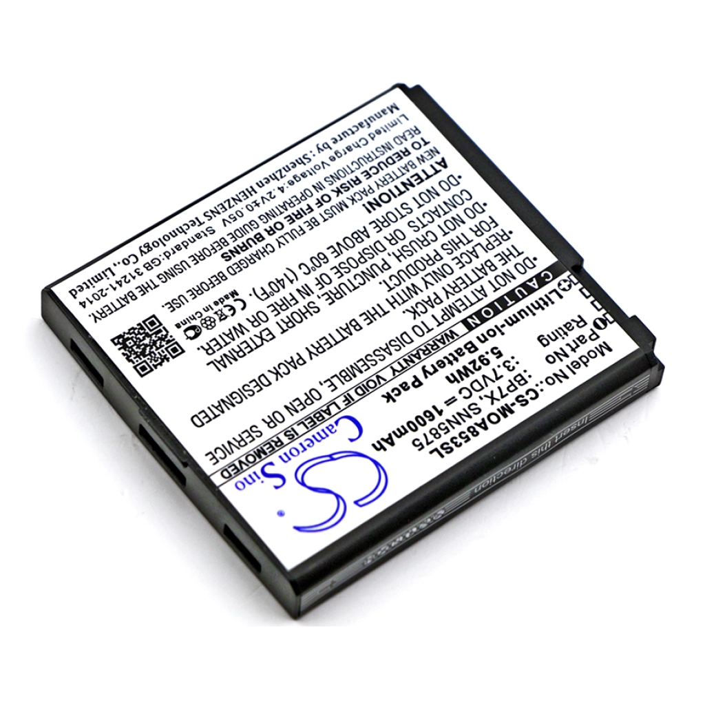 Batterier till mobiltelefoner Motorola MB632