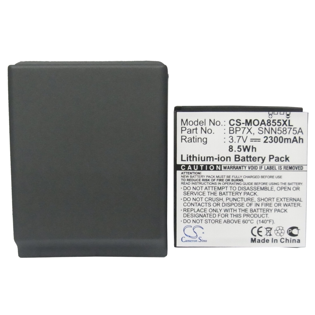 Batteri kompatibel med Motorola CS-MOA855XL