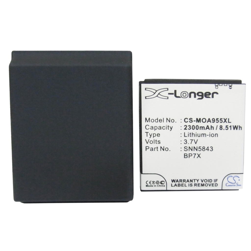 Batteri kompatibel med Motorola CS-MOA955XL