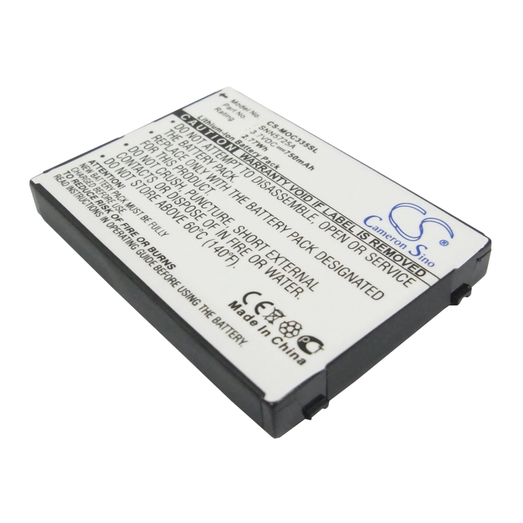 Batterier Ersätter SNN5725A