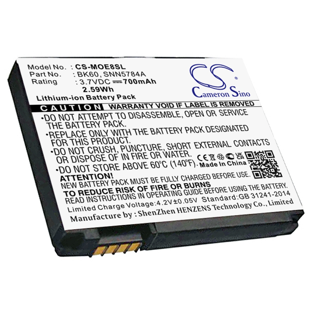 Battery Replaces SNN5815A