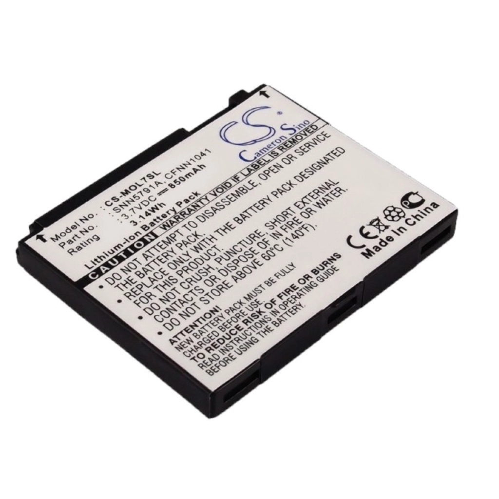 Batterier Ersätter SNN5781A