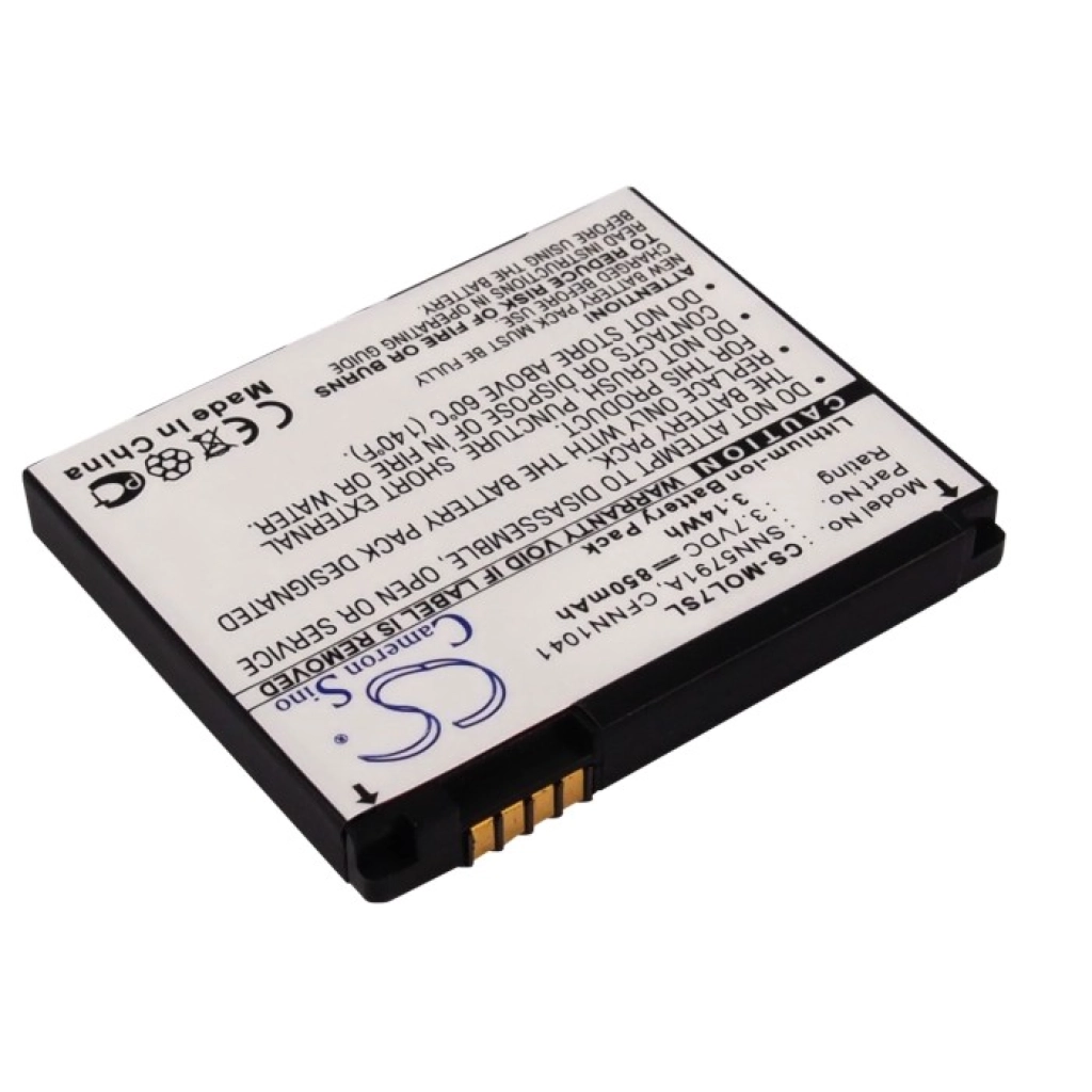 Batterier Ersätter SNN5781A
