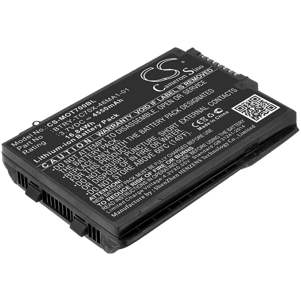 Batterier för skanner Motorola TC70