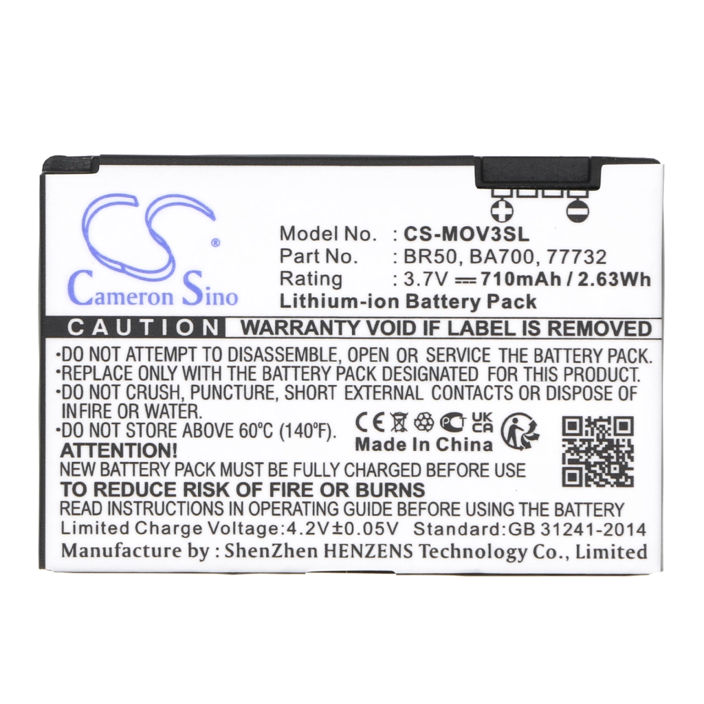 Batterier till mobiltelefoner Motorola Razr V3xx