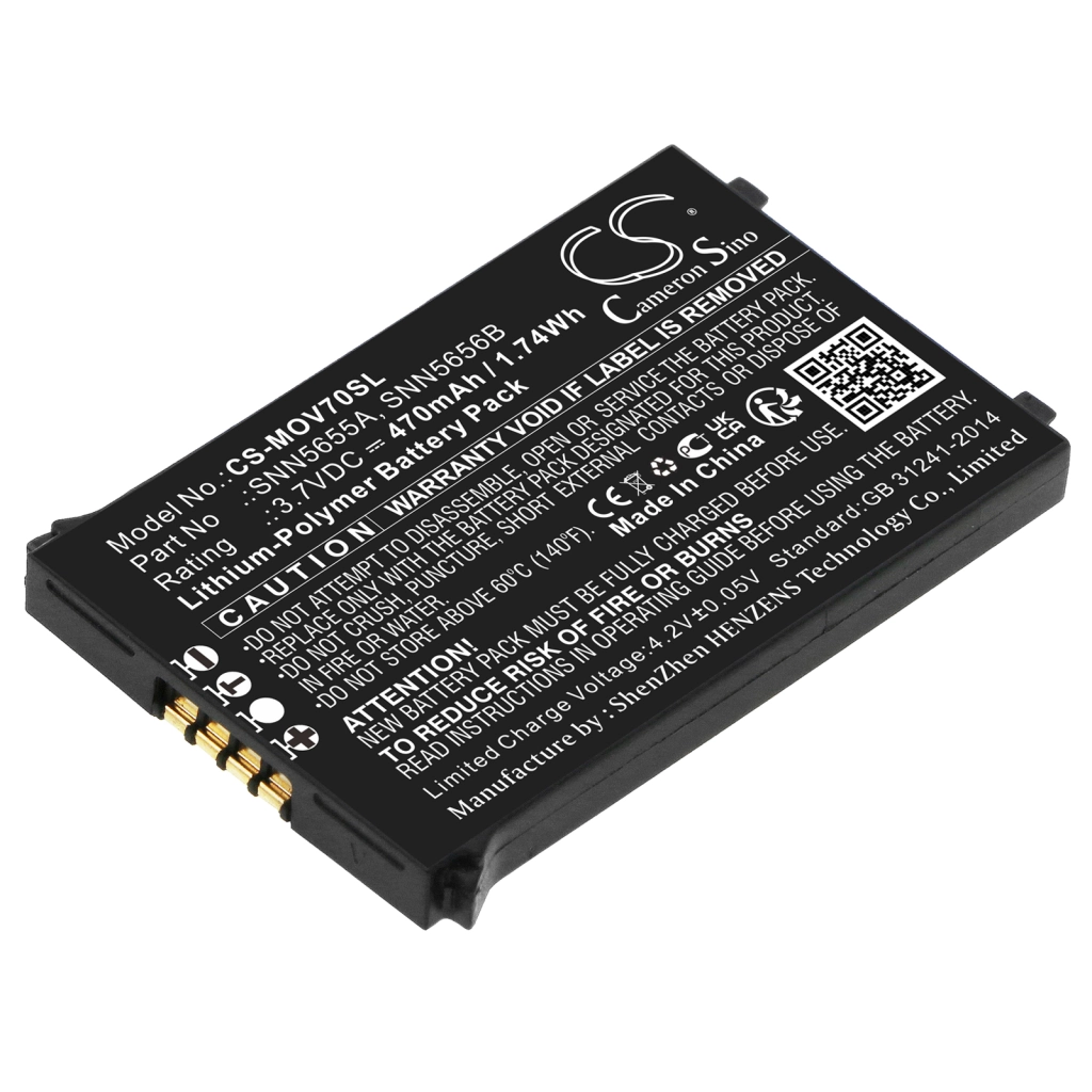 Batterier Ersätter SNN5655A
