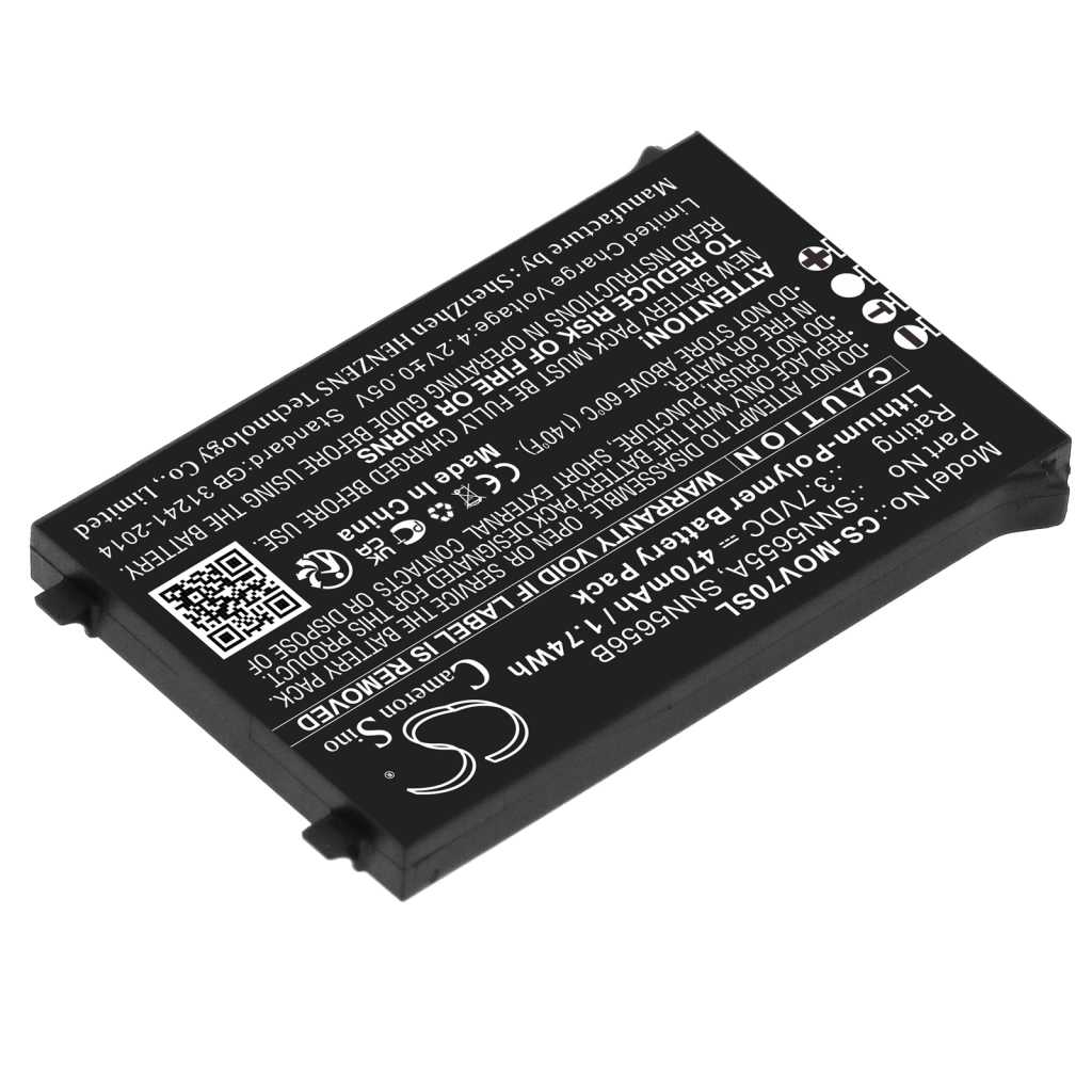 Batterier Ersätter SNN5655A