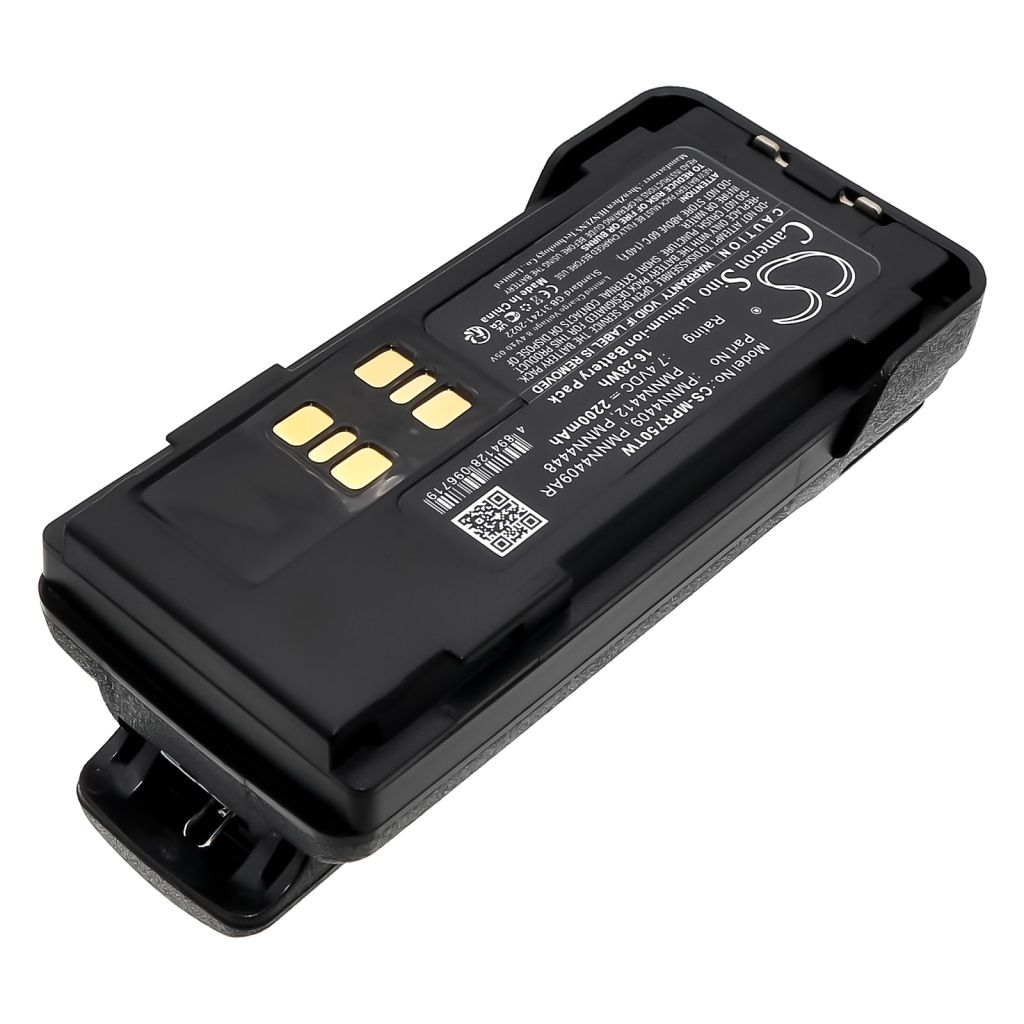 Batterier till radioapparater Motorola CS-MPR750TW