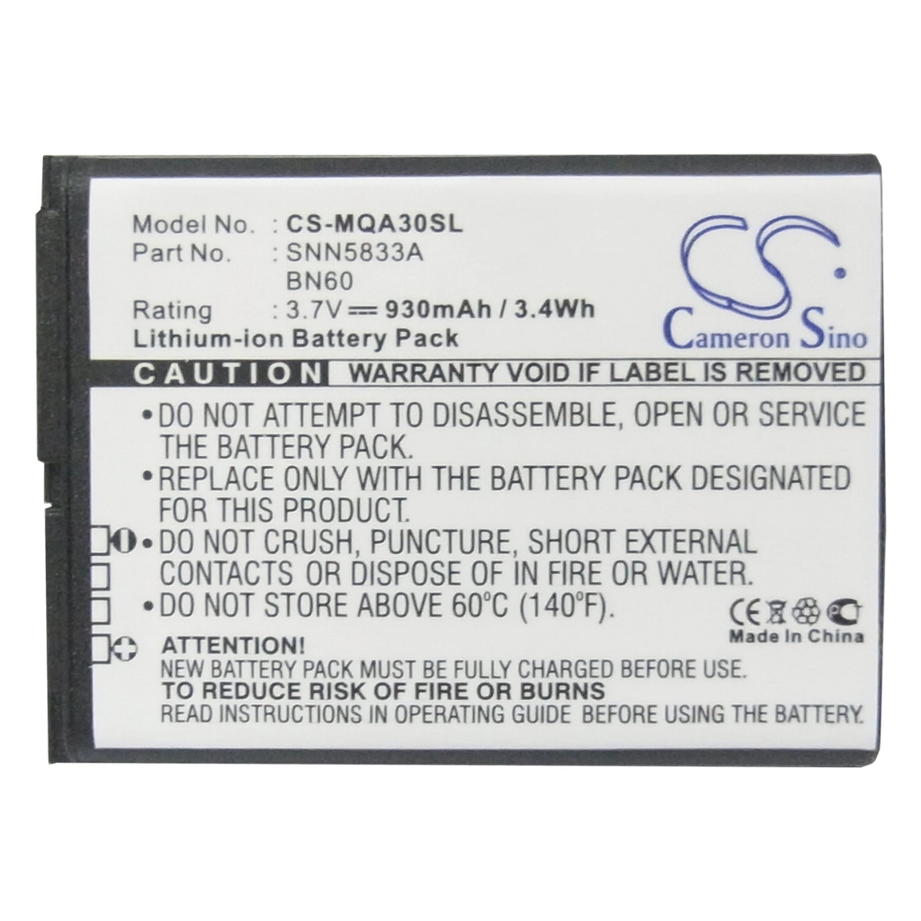 Batterier till mobiltelefoner Motorola W845 Quantico
