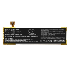 Kompatibel batteribyte för Morange MSC11