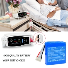 Compatible battery replacement for Masimo 27057 (LP-BPXMASI1S2P),32002005131